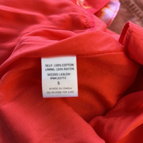 NWT VICI OPEN BACK PINK FLORAL CUT OUT MINI SIZE SMALL - Picture 12 of 12